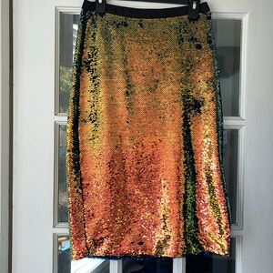 NWT Anthropologie Ro&De sequin skirt size 6, stunning!